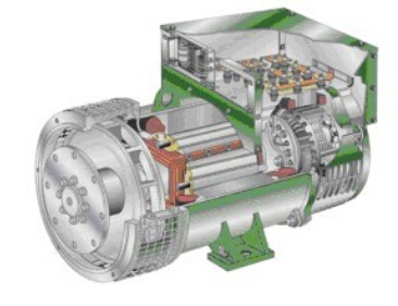 金湾发电机内部结构图